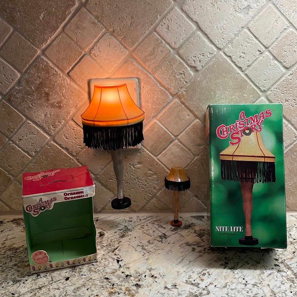 A Christmas Story Nite Lite and Ornament